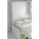 Cama Abatible Vertical con Sofá y Estante Sincronizado Ref CAN16000