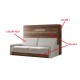 Cama Abatible Horizontal con Sofá Ref CAN34000