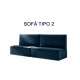 Cama Abatible Horizontal con Sofá Ref CAN34000