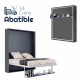 Cama Abatible Vertical con estante sincronizado Ref CAN46000