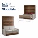 Cama Abatible Vertical con Sofá Ref CAN15000