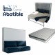 Pack Cama Abatible Horizontal con Sofá y Colchón Ref CAN35000