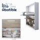 Cama Abatible con Zona de Estudio disponible en diferentes medidas y colores Ref CAN17000