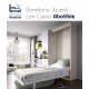 Dormitorio con cama abatible, escritorio y armario Ref CAYH407