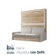 Litera Abatible Horizontal con Sofá Ref CAN54000