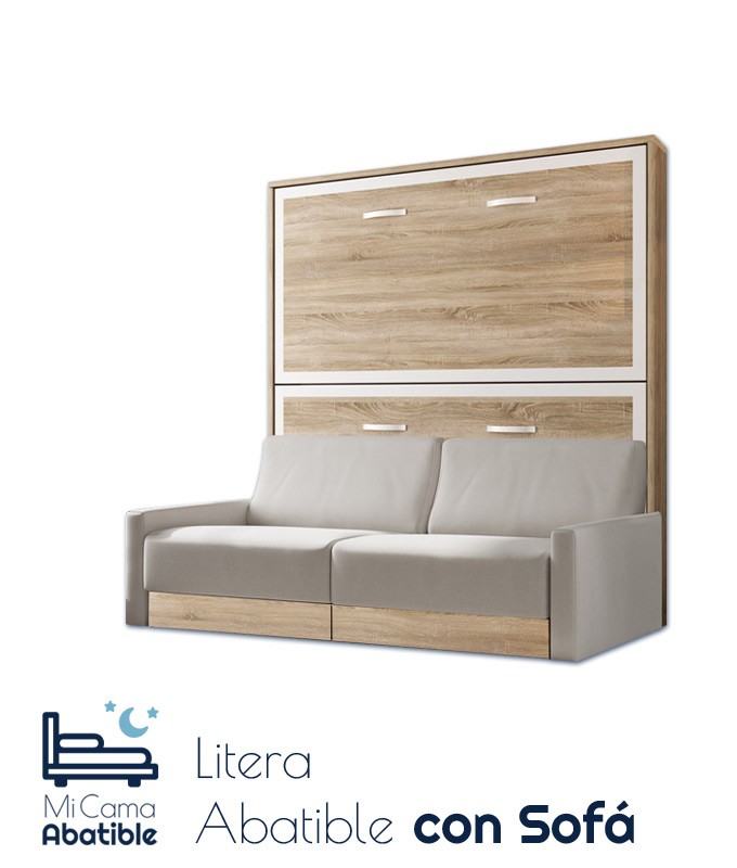 Litera Abatible Horizontal con Sofá Ref CAN54000