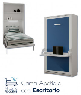 Cama Abatible Vertical con Escritorio Ref CAN60000