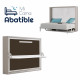 Cama Abatible Horizontal con Escritorio Ref CAN62000