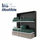 Litera Abatible Horizontal con Sofá Ref CAN64000