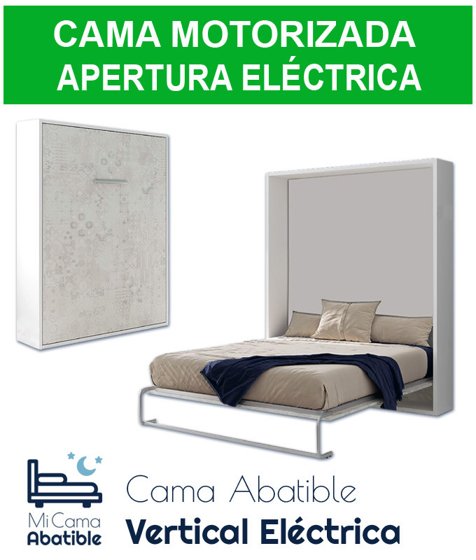 Cama Abatible Vertical apertura eléctrica