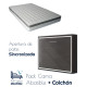 Pack Cama Abatible Horizontal y Colchón Ref CAN52000