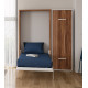 Cama Abatible Vertical con apertura de patas por gravedad Ref CAN79000