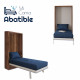 Cama Abatible Vertical con apertura de patas por gravedad Ref CAN79000