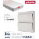 Pack Litera Abatible Horizontal con altillo y Colchones Ref CAY44000