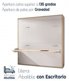 Litera Abatible Horizontal con Escritorio Ref CAY34000