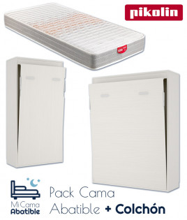 Pack Cama Abatible Vertical y Colchón Ref CAY42000
