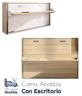 Cama Abatible Horizontal con escritorio Ref CAY30000