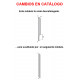 Dormitorio juvenil formado por cama abatible con altillo, escritorio y armario Ref CAYH409