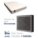 Pack Cama Abatible Horizontal y Colchón Ref CAN52000