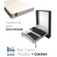 Pack Cama Abatible Vertical y Colchón Ref CAN53000