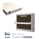 Pack Cama Abatible Horizontal con Escritorio y Colchón Ref CAN63000