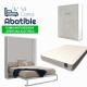Pack Cama Abatible Vertical con apertura eléctrica motorizada y Colchón Viscoelástico Ref CAN74000