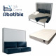 Pack Cama Abatible Horizontal con Sofá y Colchón Ref CAN35000