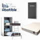 Pack Litera Abatible Vertical y Colchones Ref CAN26000