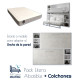 Pack Litera Abatible Horizontal con estantes laterales y Colchones Ref CAN59000