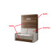 Cama Abatible Vertical con Sofá Ref CAN15100