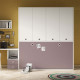 Cama Abatible en medidas individuales y matrimoniales con armario superior Ref CAZ23000