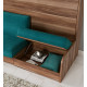 Pack Cama Abatible Horizontal con Sofá y Colchón Ref CAN43000
