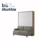 Cama Abatible Vertical con Sofá Ref CAN15100