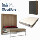 Pack Cama Abatible Vertical con más altura y Colchón Ref CAN85000