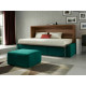 Cama Abatible Horizontal con Sofá Chaiselongue Ref CAN88000
