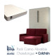 Pack Cama Abatible Vertical con Sofá Chaiselongue y Colchón Ref CAN89000