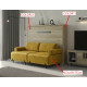 Pack Cama Abatible Horizontal con Sofá y Colchón Ref CAN35100