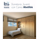 Dormitorio juvenil formado por camas abatibles de 90 y Armario con cajones Ref CAYC522