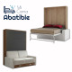 Cama Abatible Vertical con Sofá Ref CAN15000
