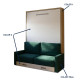 Cama Abatible Vertical con Sofá Ref CAN15000