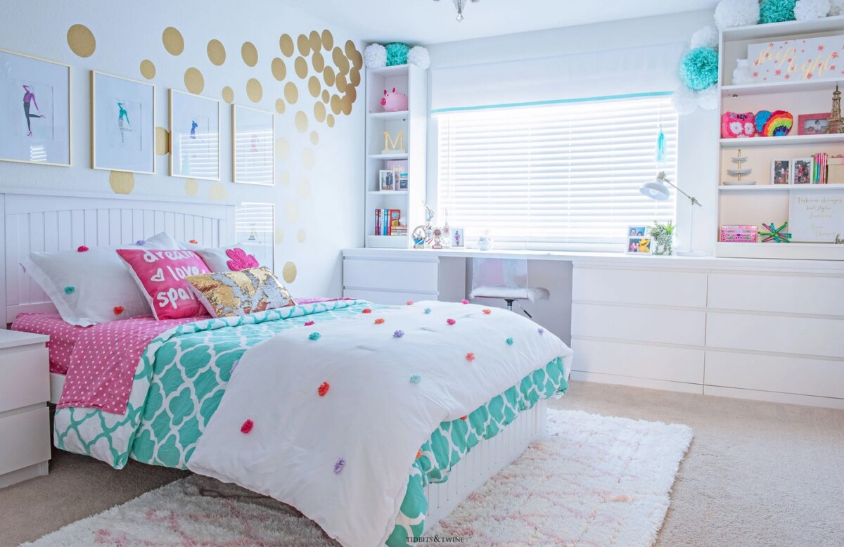compartir Loza de barro Tener cuidado Ideas para decorar la habitación de una niña de 12 años - MiCamaAbatible.es