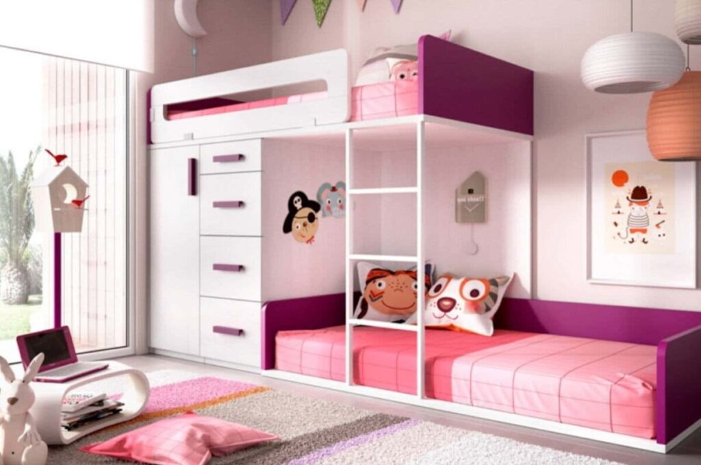 Habitación para niña de 2 años y medio 