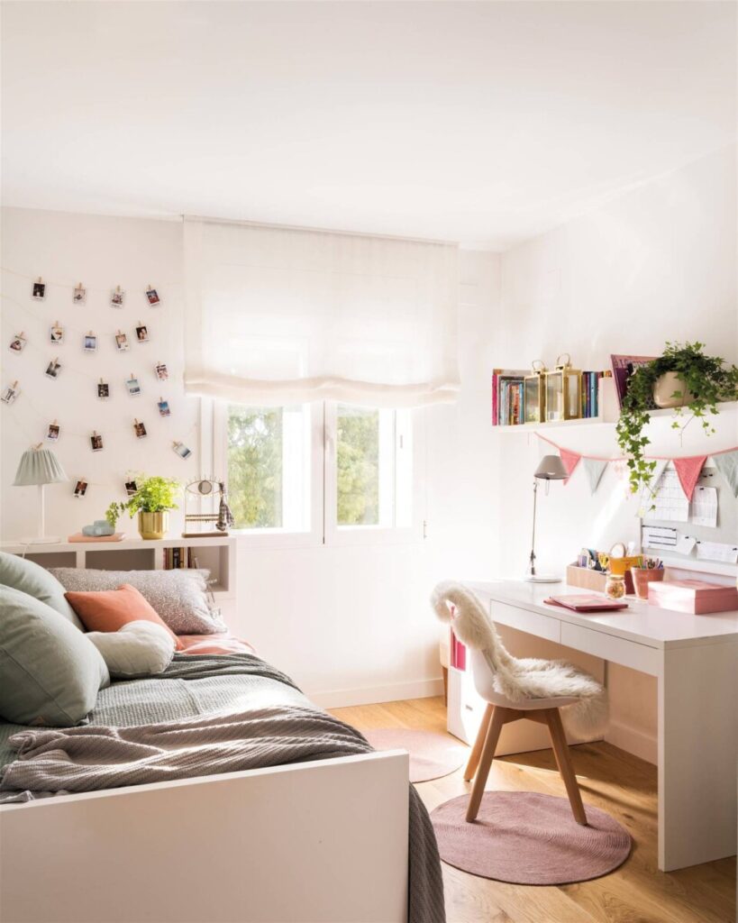 jamón cazar Lectura cuidadosa 10 ideas de decoración para la habitación de una niña - MiCamaAbatible.es