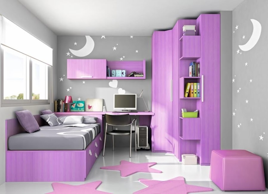 10 ideas de decoración para la habitación de una niña 